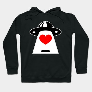 heart UFO Hoodie